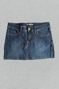 Vintage Lee Y2K Jeans-Minirock mit Stickerei-Gesäßtaschen 🌟 Size M