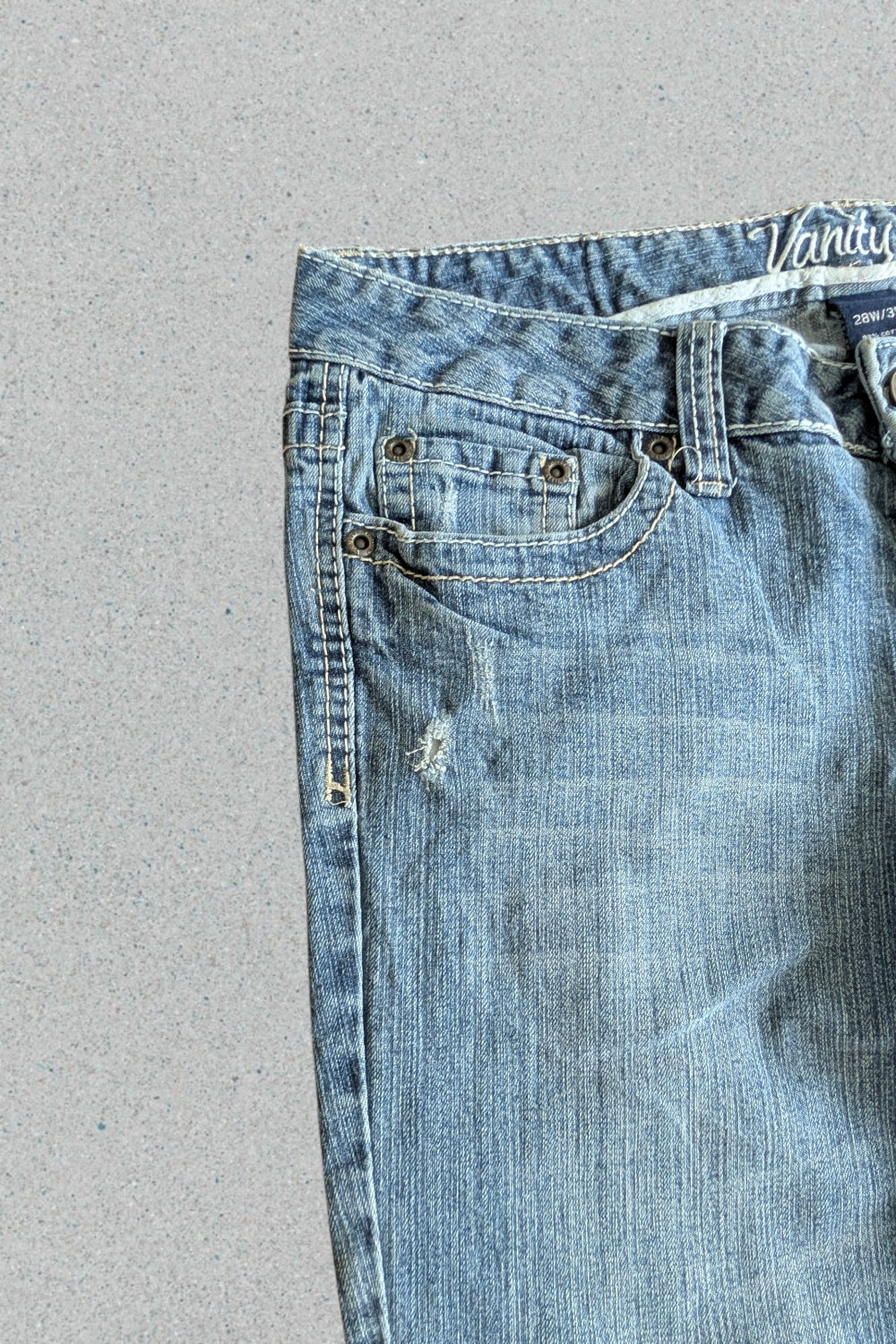 Seltene Vanity Vintage Japan Style Jeans Flared Bootcut Y2K