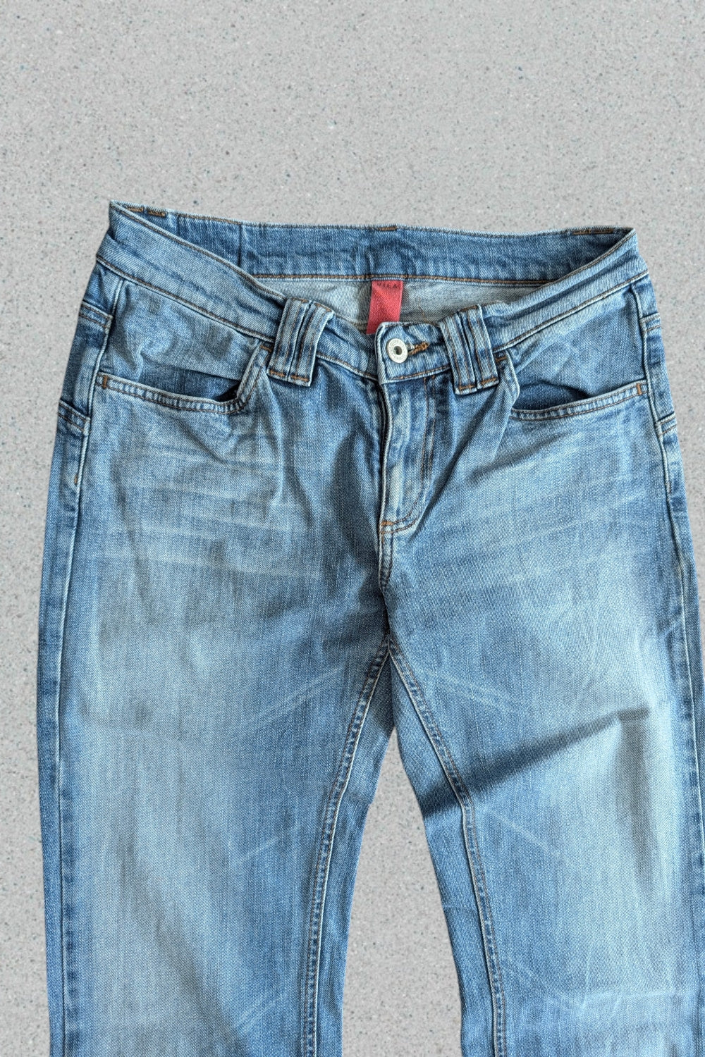 Vintage Japan Style Flared Jeans | Y2K Bootcut Rare Wash