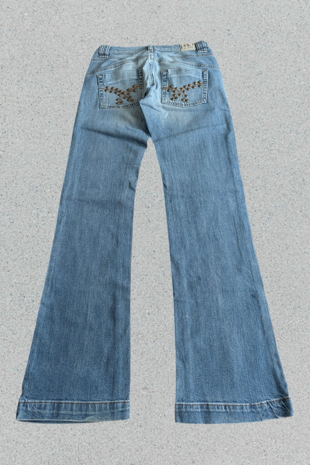 Vintage Japan Style Flared Jeans | Y2K Bootcut Rare Wash