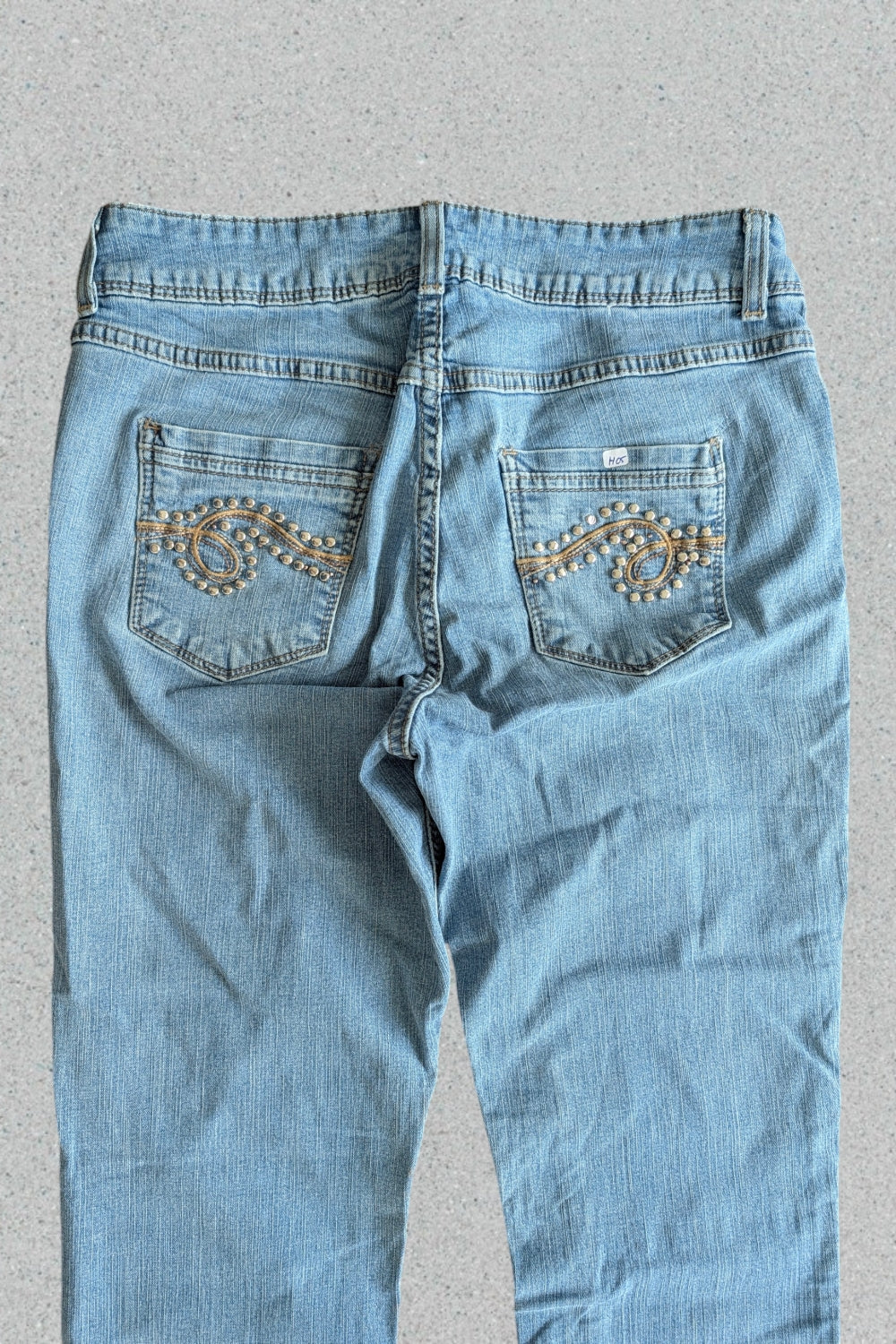 Riders by Lee Y2K Flared Jeans ✦ Vintage Bootcut mit verzierten Gesäßtaschen