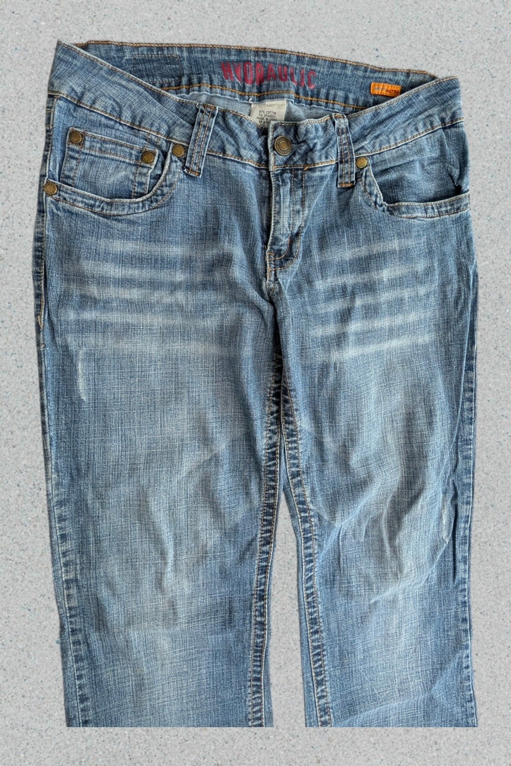Citizens of Humanity Bootcut Jeans Hellblau Vintage Y2K Designer Denim